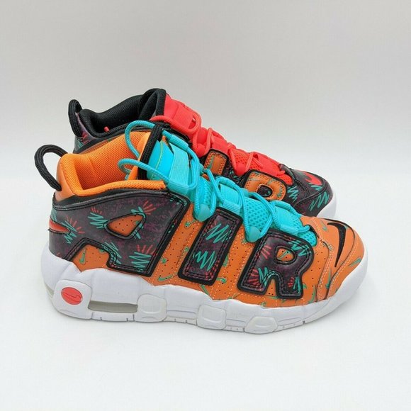 Nike Air More Uptempo GS What The 90's Pack AT3408 - Picture 4 of 9